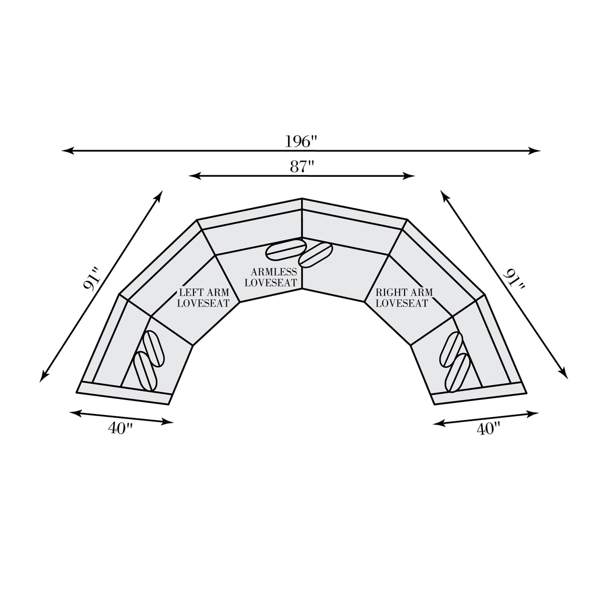 Soleil Beige Sectional - Ornate Home