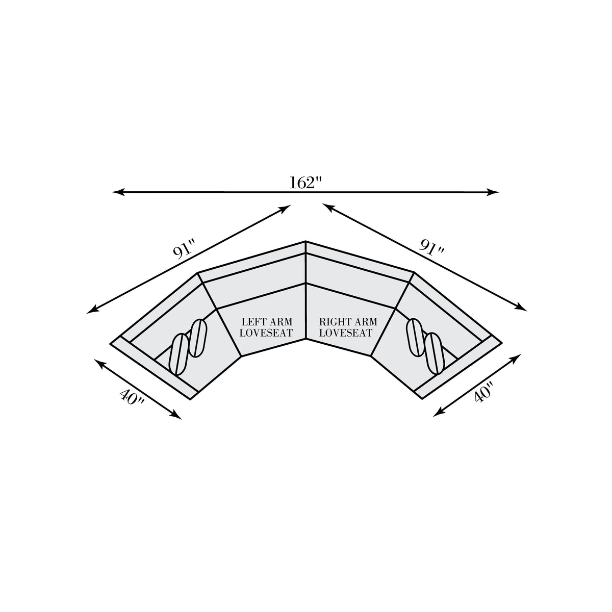 Soleil Brown Sectional - Ornate Home