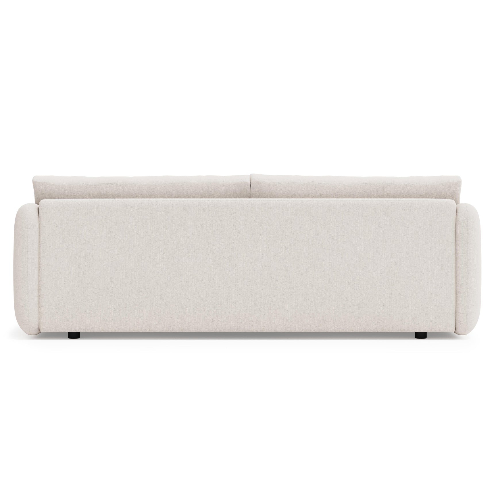 Soleil Cream Sofa Without Pillows - Ornate Home
