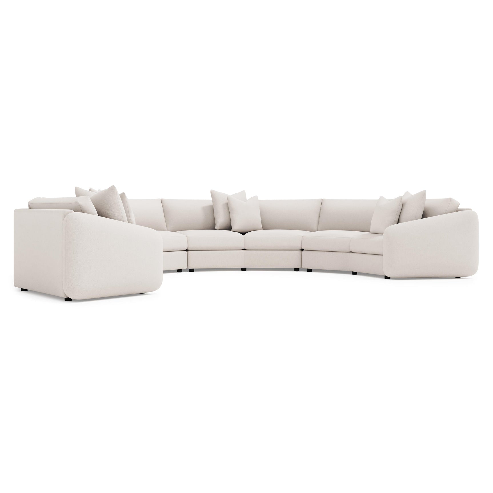 Soleil Gray Sectional - Ornate Home