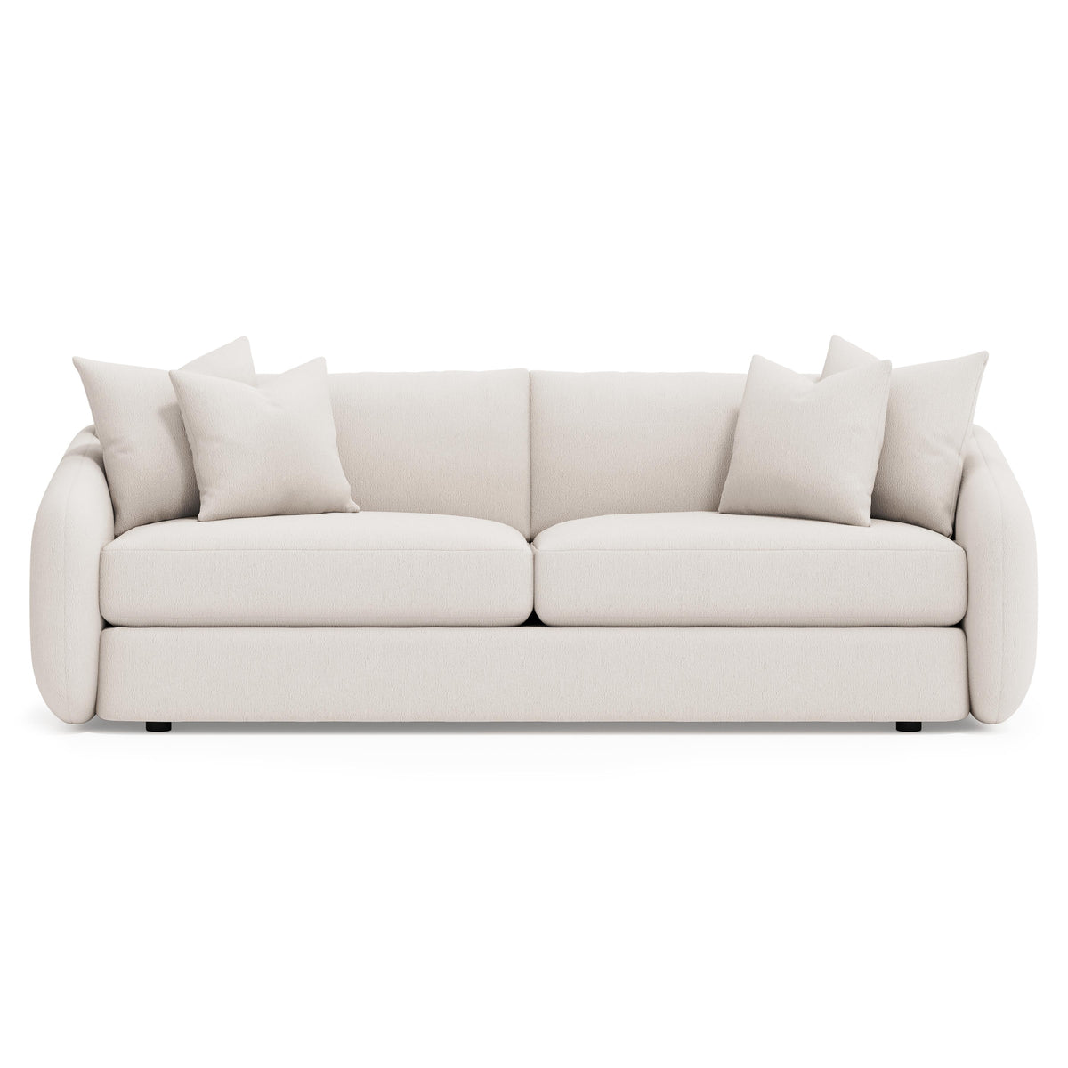 Soleil White/Cream Sofa - Ornate Home