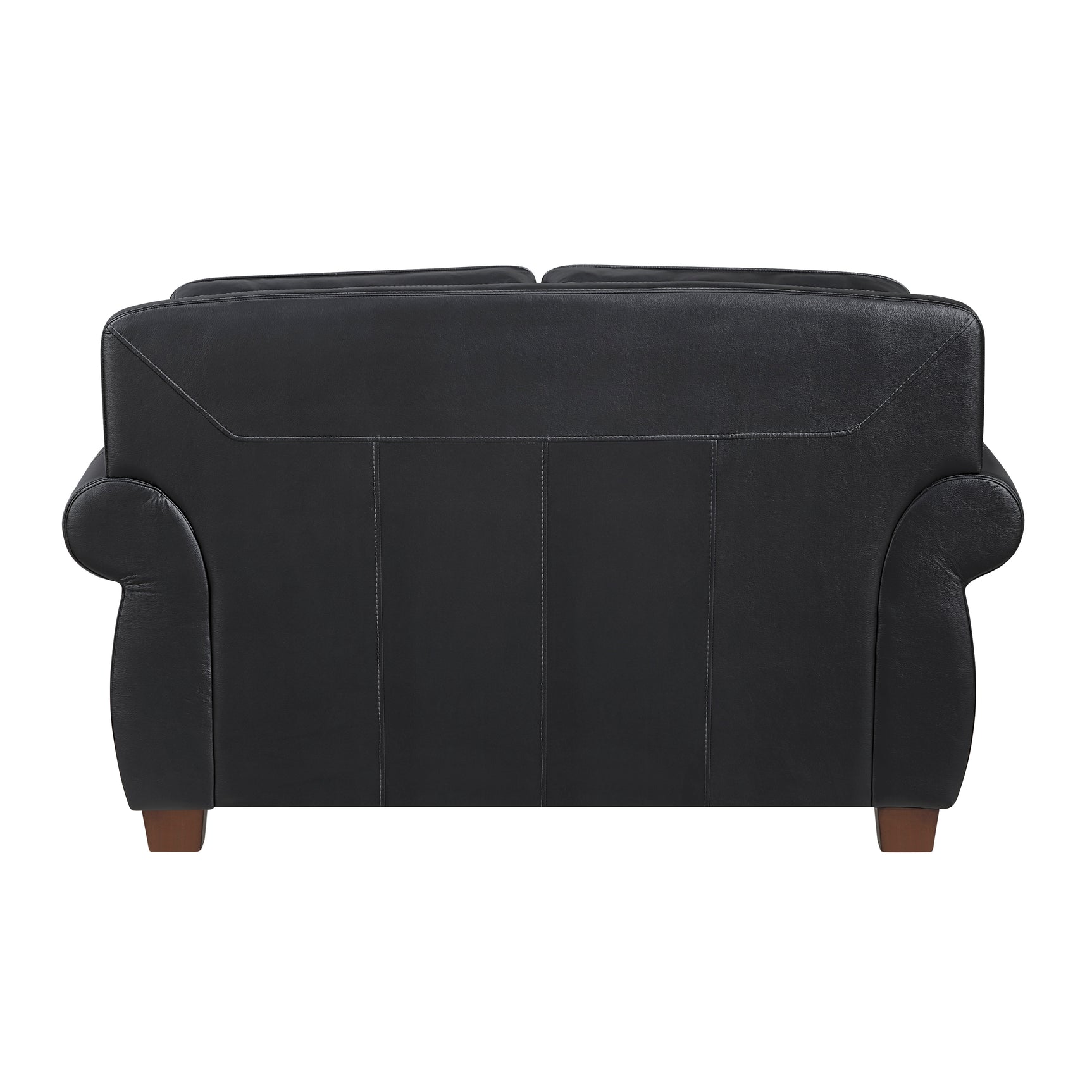 Solessa Black Loveseat - Ornate Home