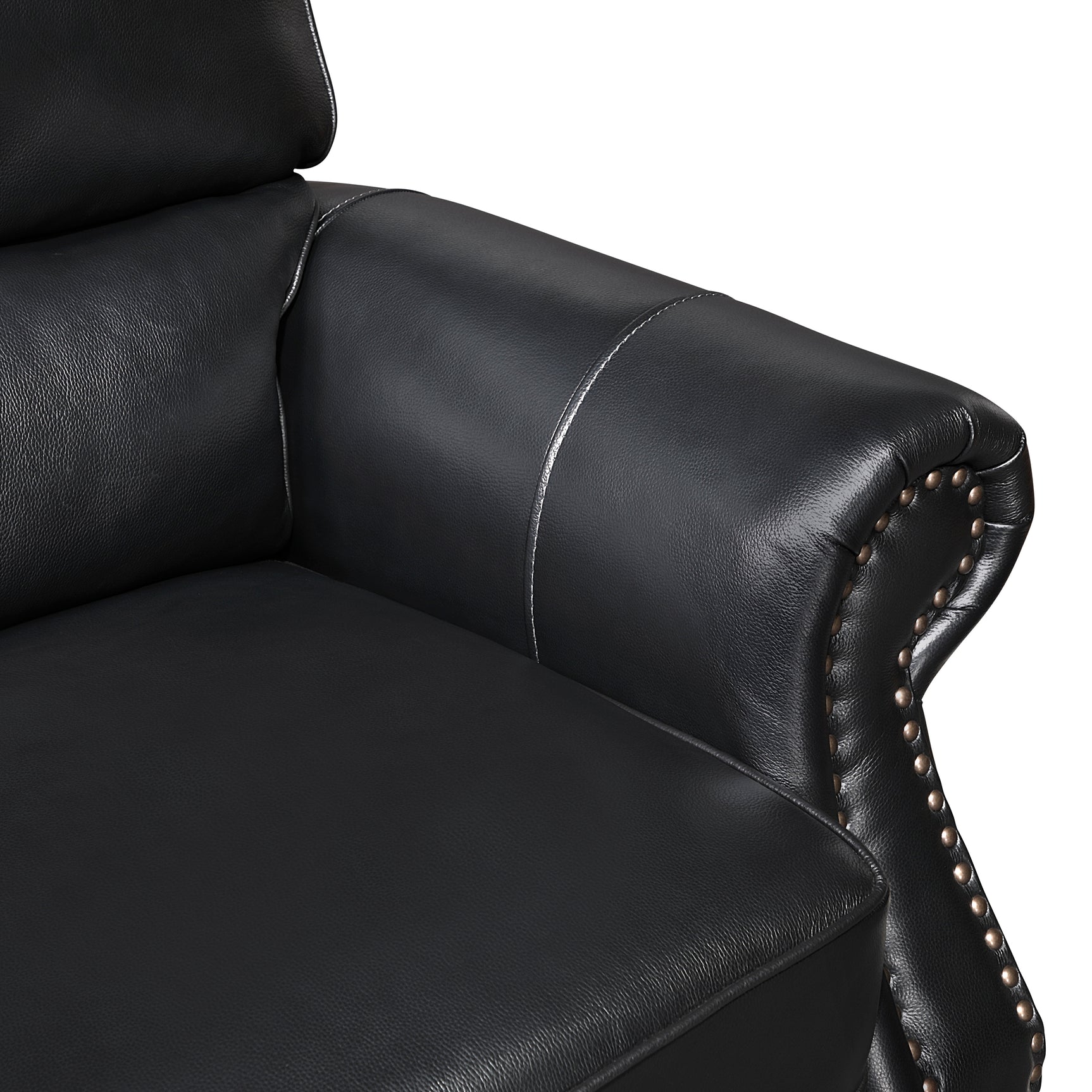 Solessa Black Sofa - Ornate Home