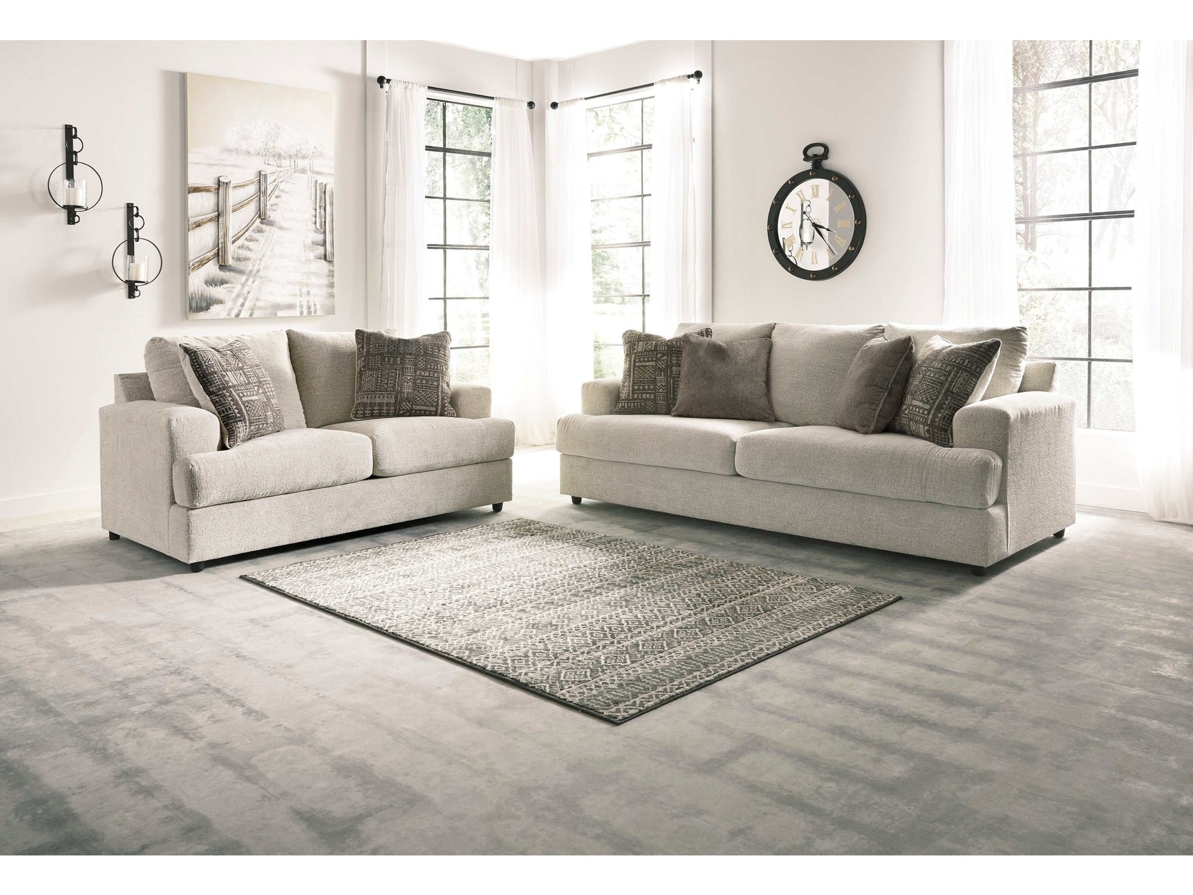 Soletren Stone Living Room Set / 2pc (Online Special Price) - Ornate Home