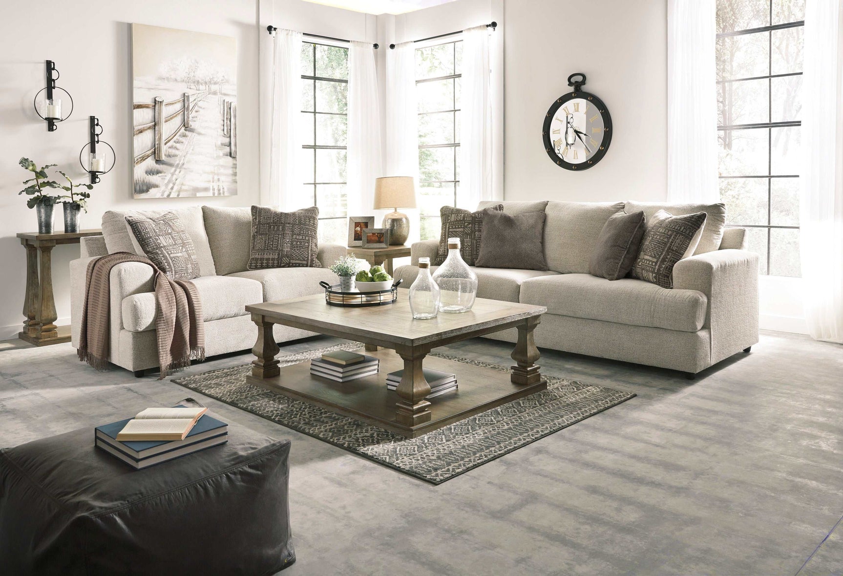 Soletren Stone Living Room Set / 2pc (Online Special Price) - Ornate Home