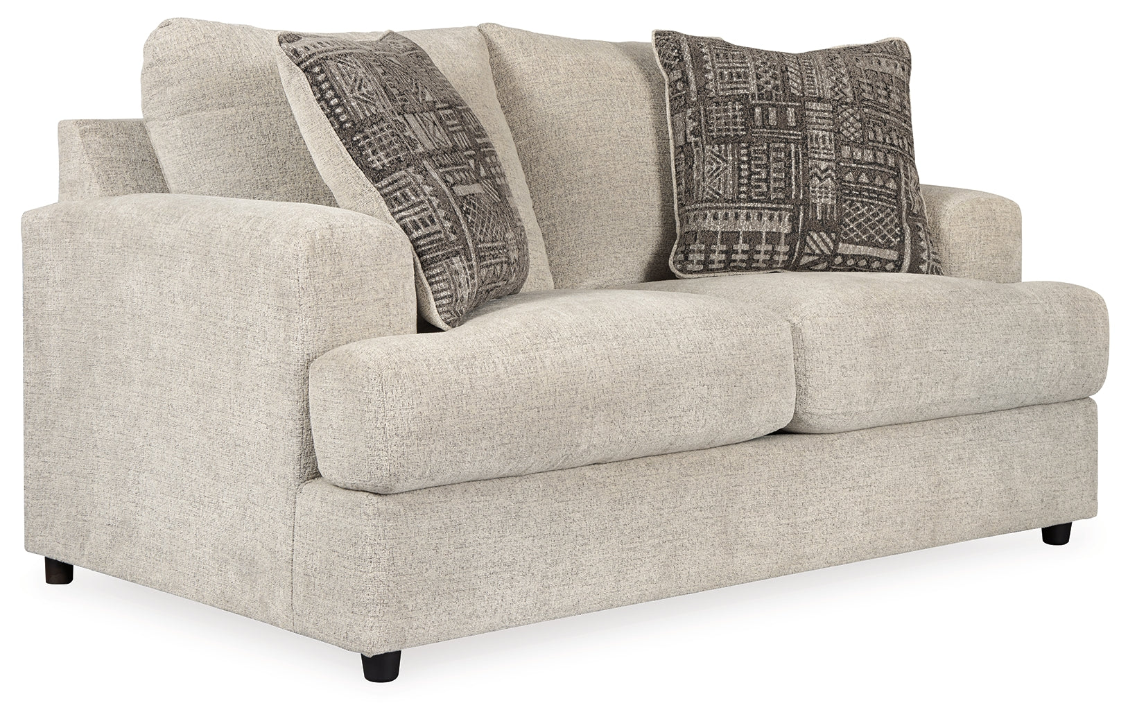Soletren Stone Loveseat, Oversized Chair and Ottoman (Online Special Price) - Ornate Home