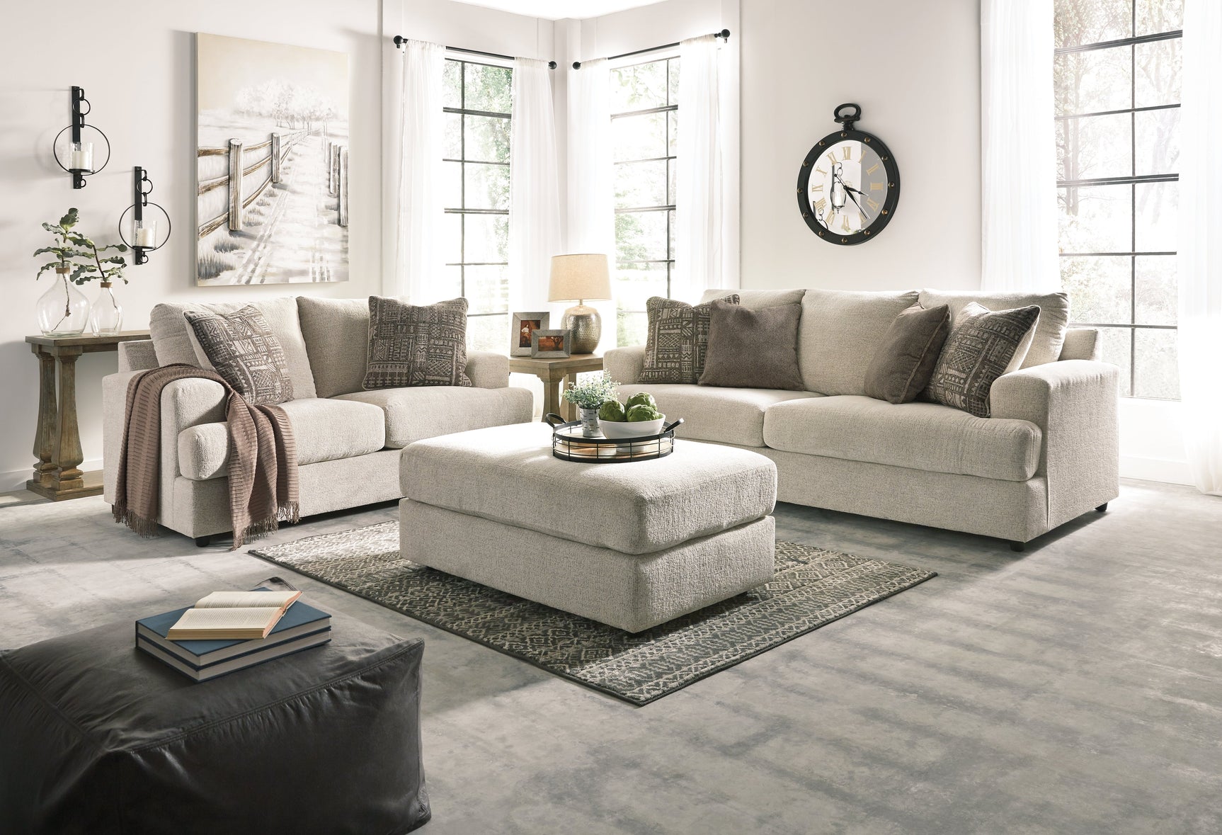 Soletren Stone Queen Sofa Sleeper (Online Special Price) - Ornate Home