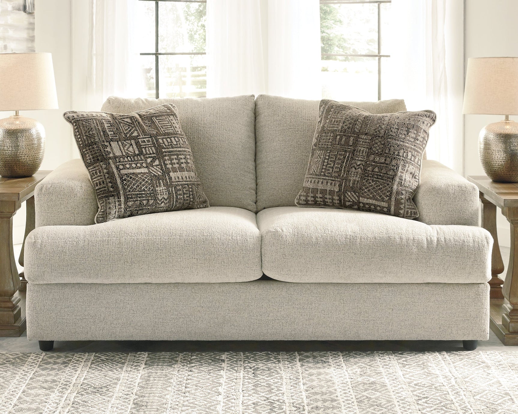 Soletren Stone Sofa, Loveseat and Oversized Chair (Online Special Price) - Ornate Home