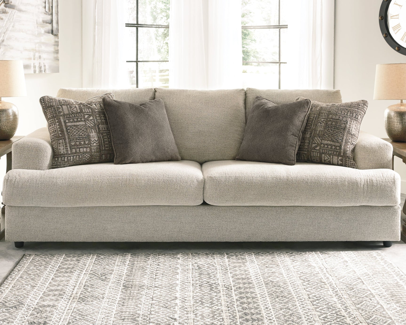 Soletren Stone Sofa Sleeper and Oversized Chair (Online Special Price) - Ornate Home