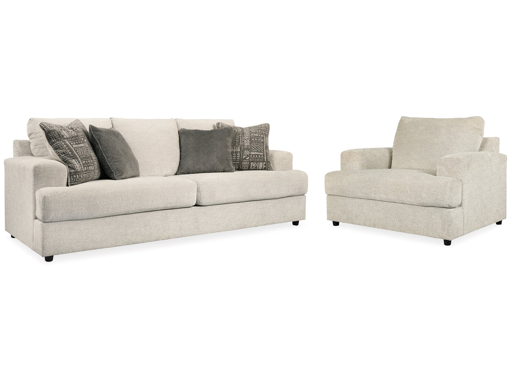 Soletren Stone Sofa and Oversized Chair (Online Special Price) - Ornate Home