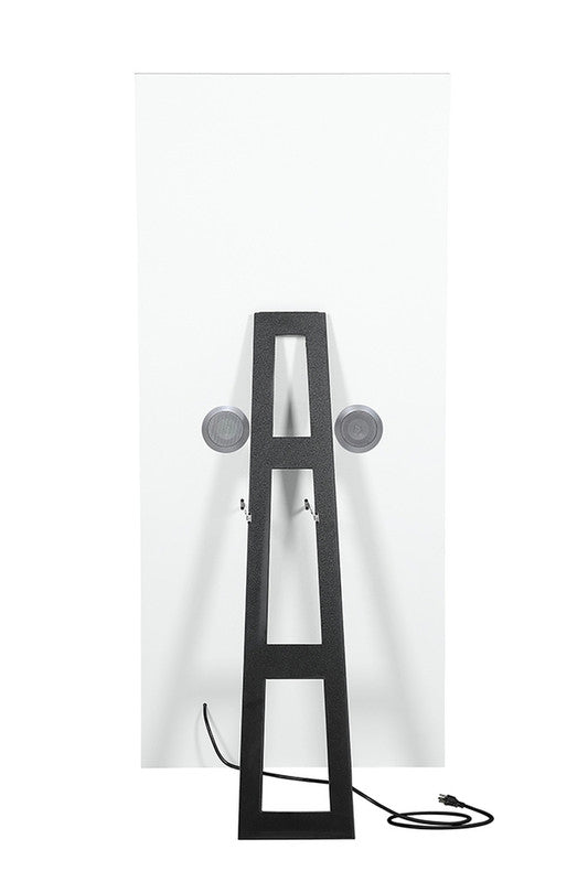 Solinus White Floor Mirror - Ornate Home