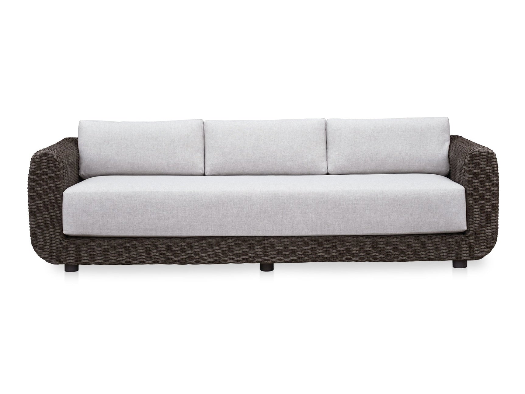 Soma Dark Brown Outdoor Sofa - Ornate Home