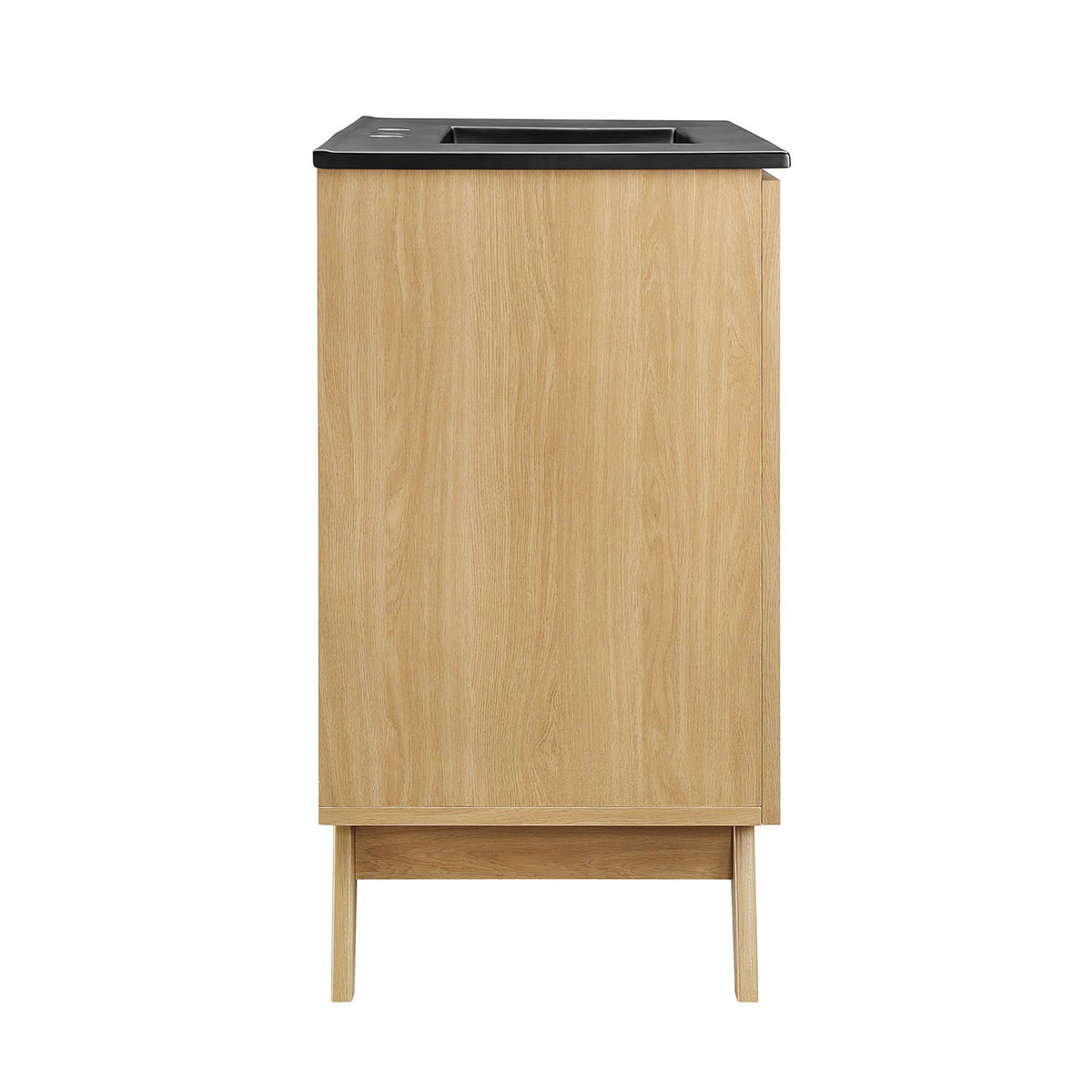 Soma Oak/Black 36" Bathroom Vanity - Ornate Home