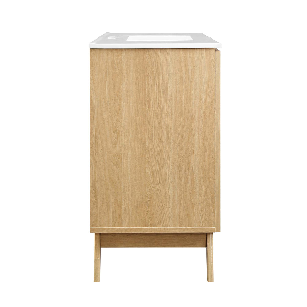 Soma Oak/White 48" Single Sink Bathroom Vanity - Ornate Home