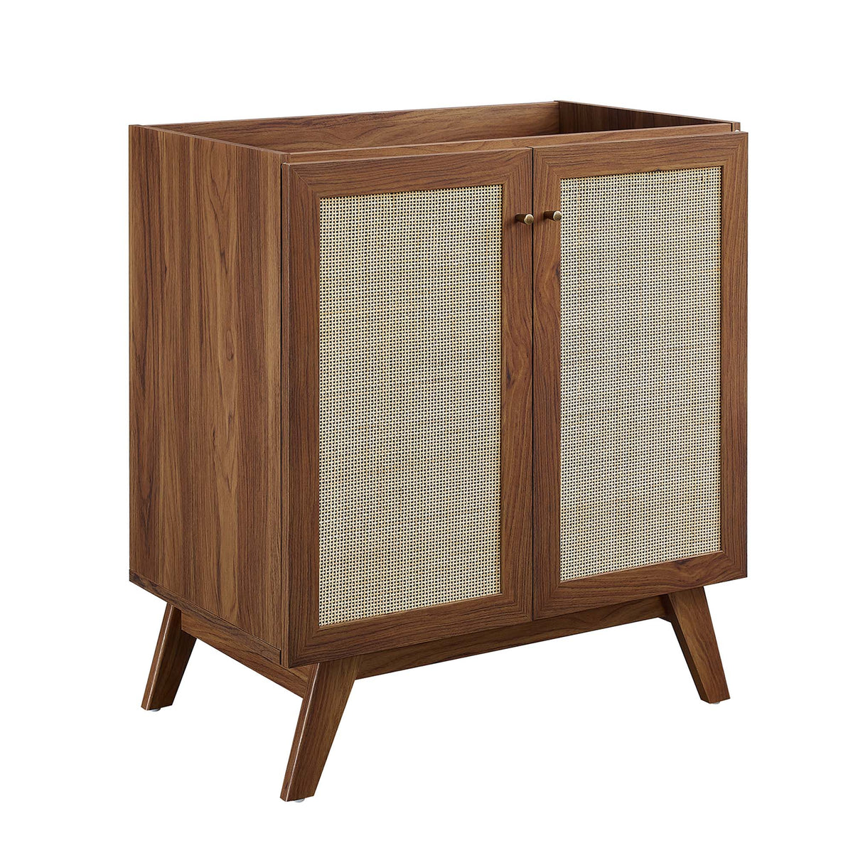 Soma Walnut/Black 30" Bathroom Vanity - Ornate Home