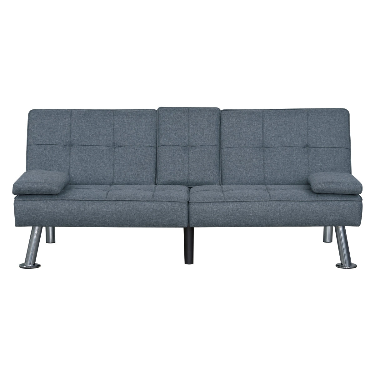 Somerset Grey Futon - Ornate Home