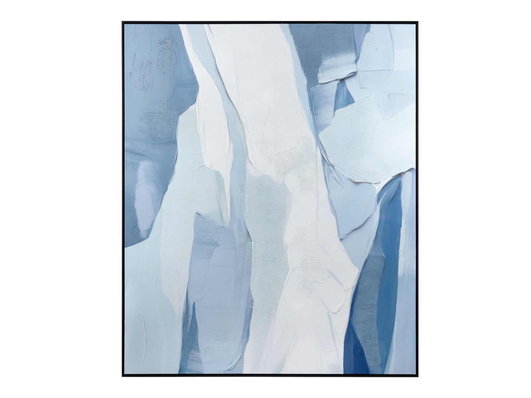 Something Blue Blue/White Canvas