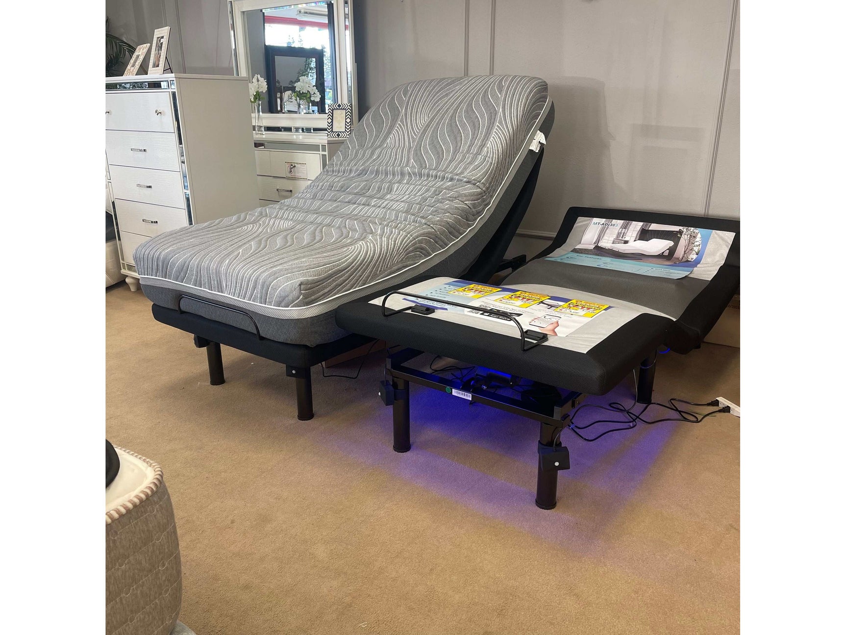 Somnerside MT-ADJ303 Adjustable Bed Base 300 Series / Twin XL - Ornate Home