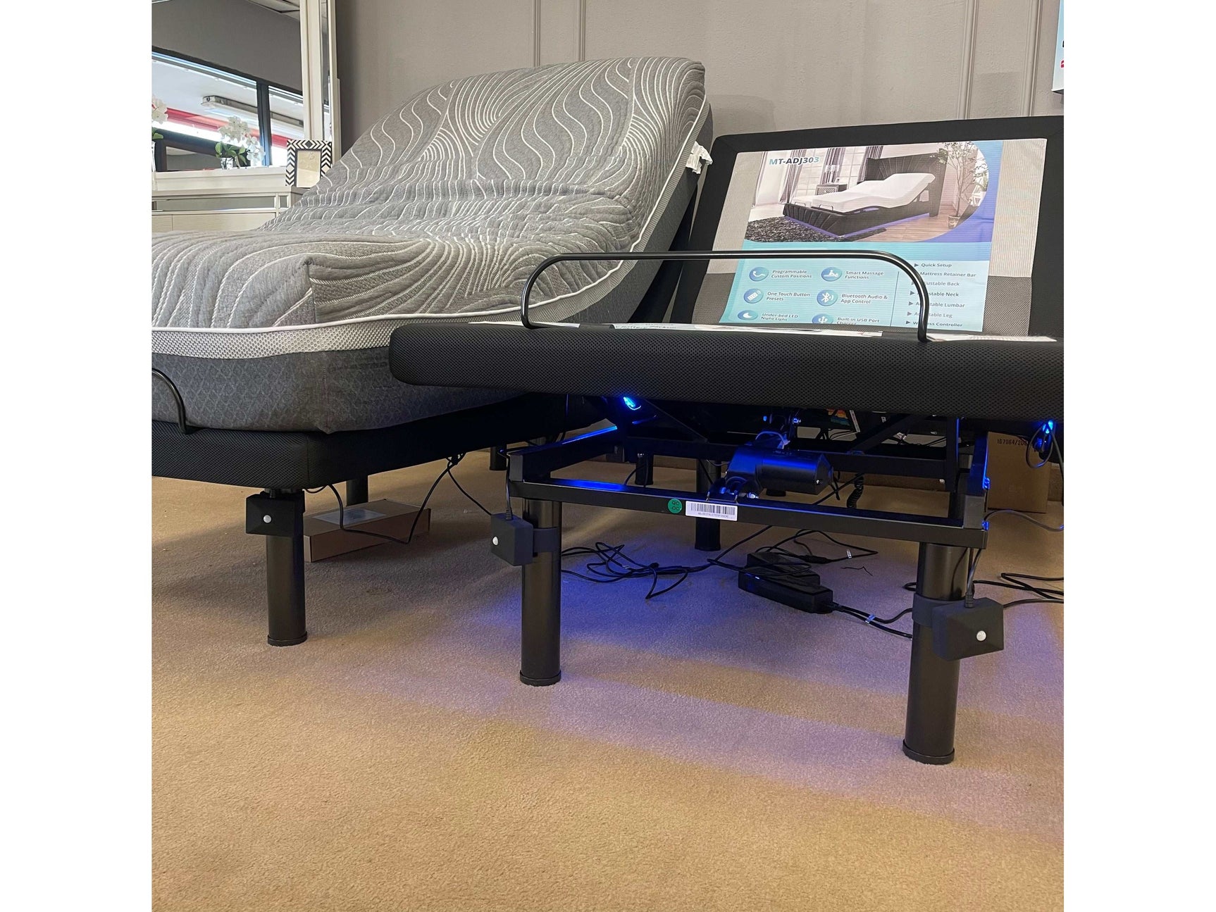 Somnerside MT-ADJ303 Adjustable Bed Base 300 Series / Twin XL - Ornate Home