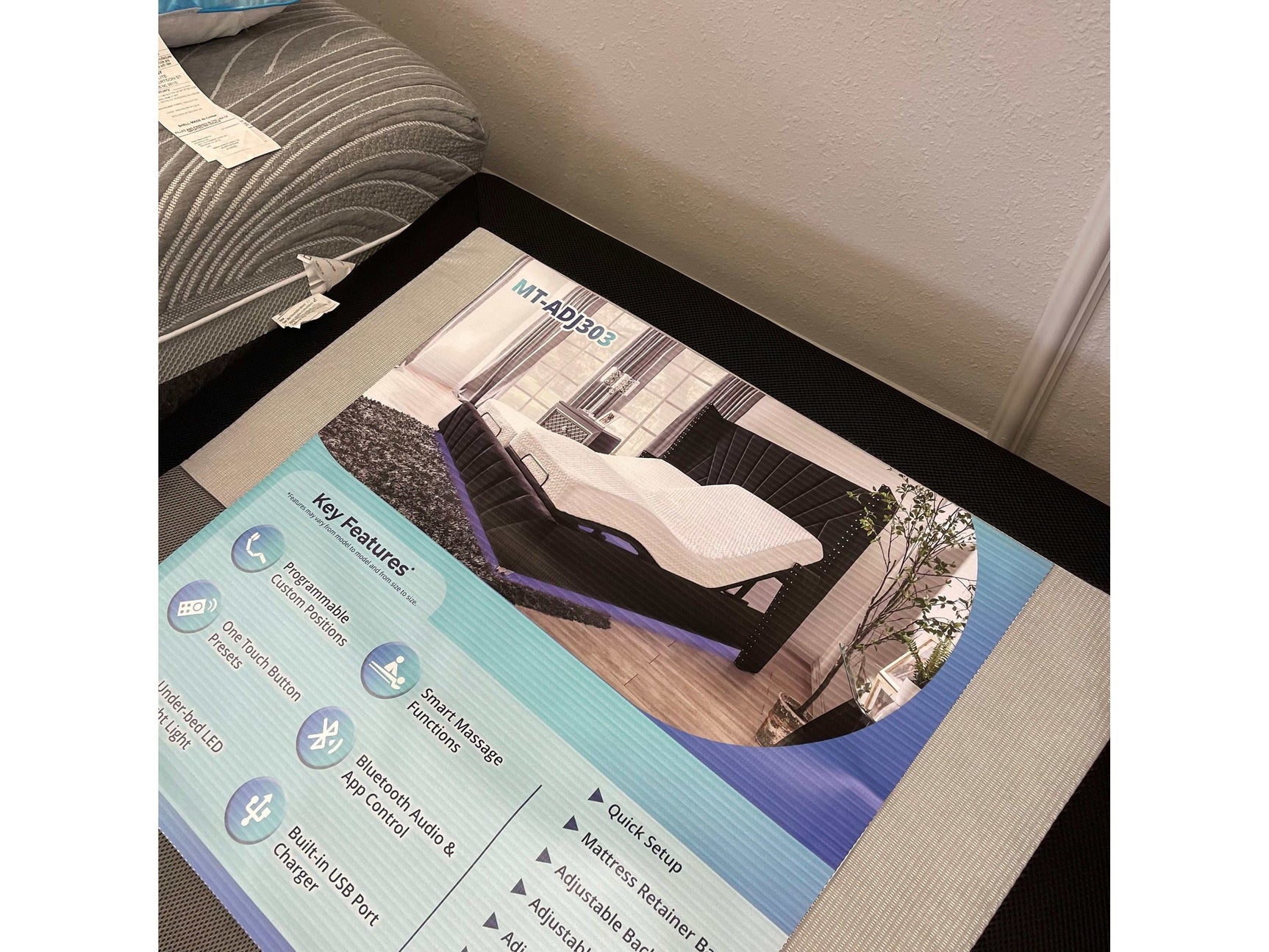 Somnerside MT-ADJ303 Adjustable Bed Base 300 Series / Twin XL - Ornate Home