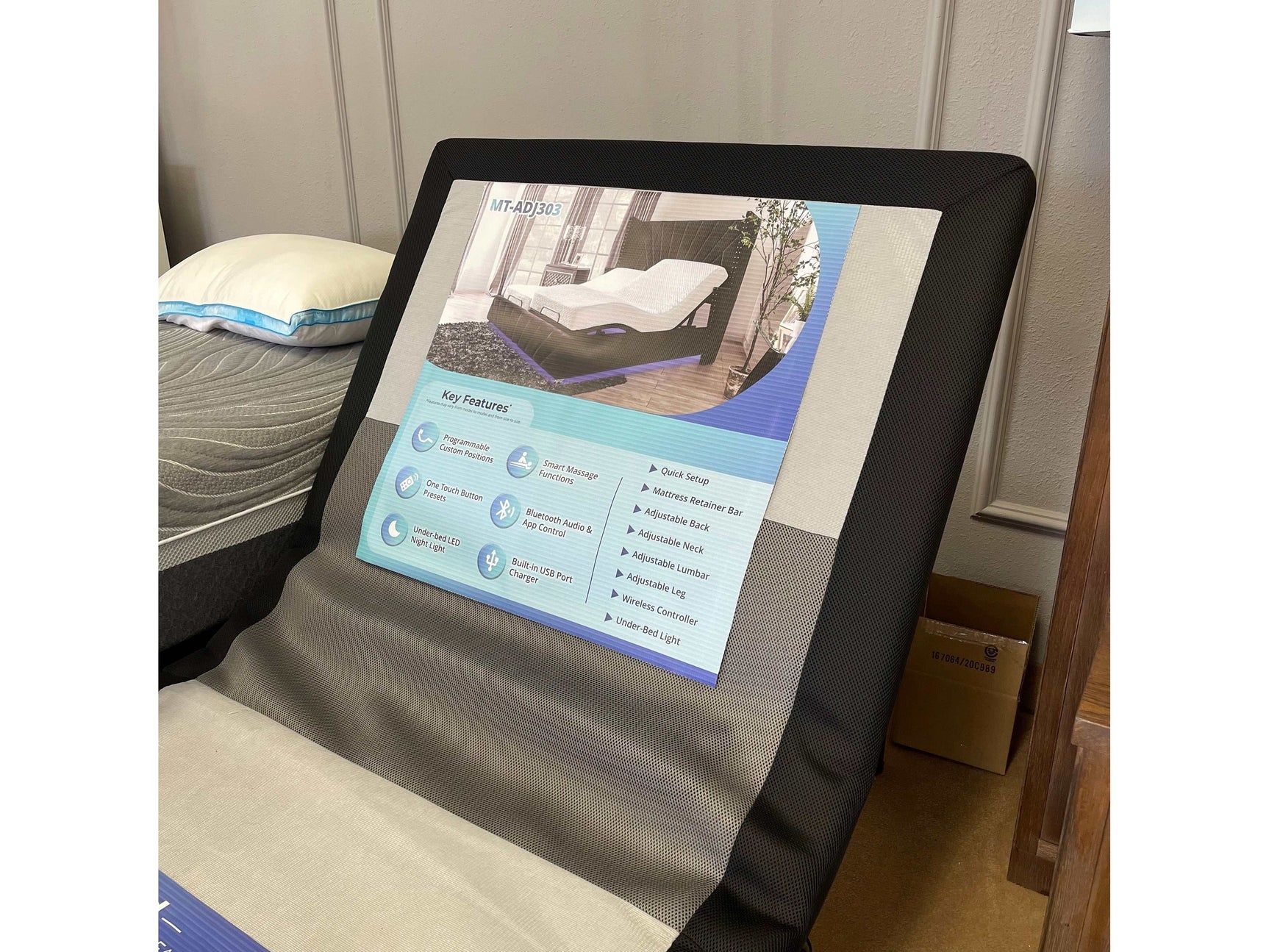 Somnerside MT-ADJ303 Adjustable Bed Base 300 Series / Twin XL - Ornate Home