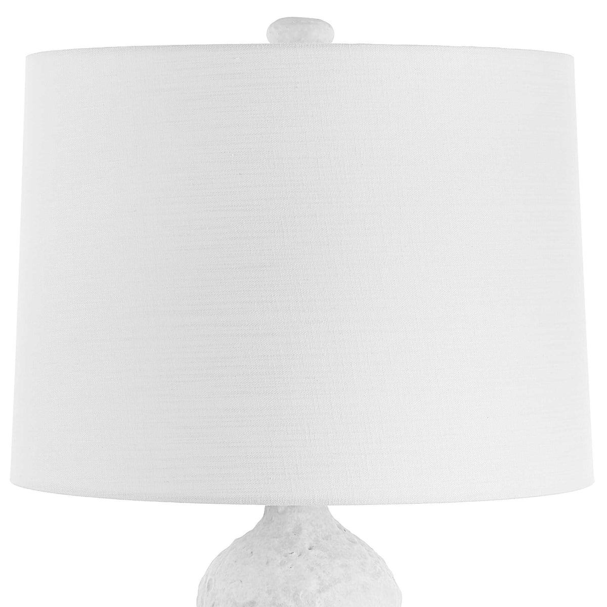 Sonata Textured White Table Lamp - Ornate Home