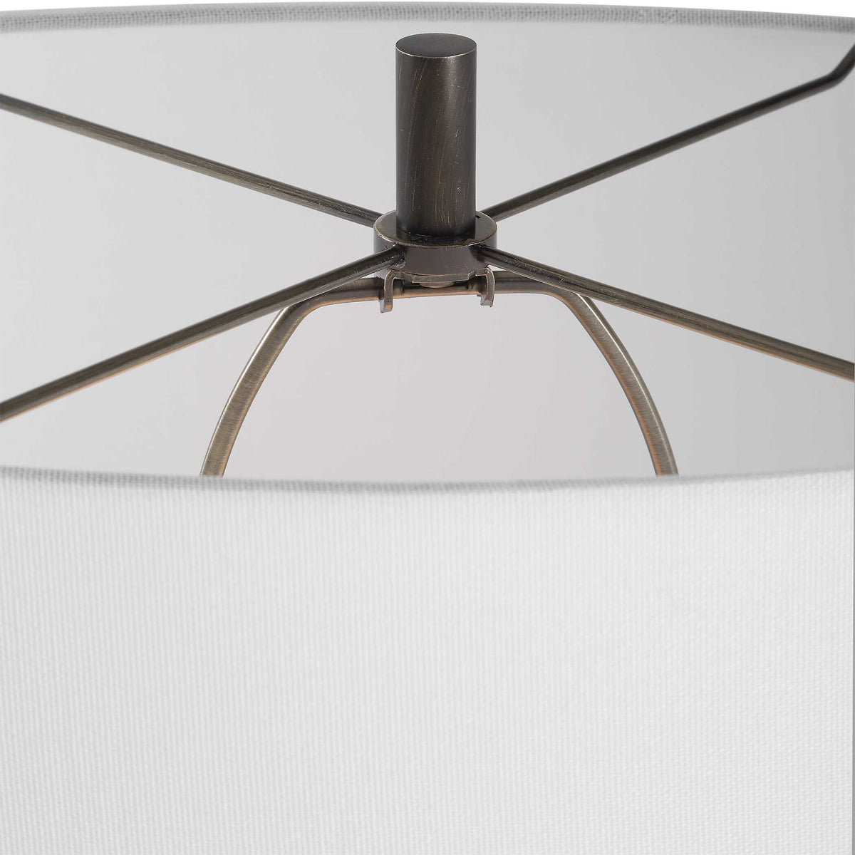 Sonic Bronze Open Oval Floor Lamp - Ornate Home