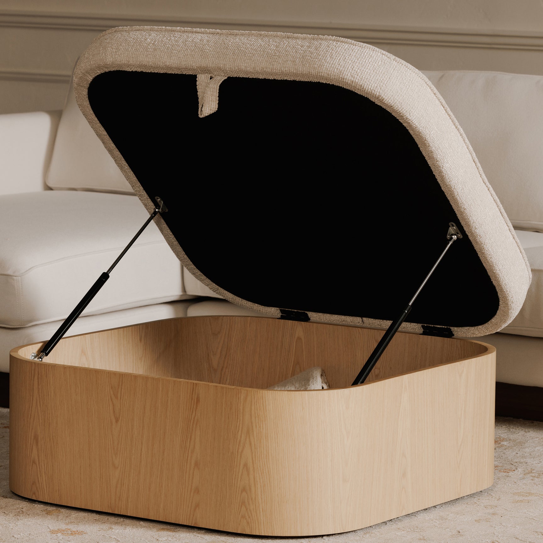 Sonny Ash Ottoman - Ornate Home