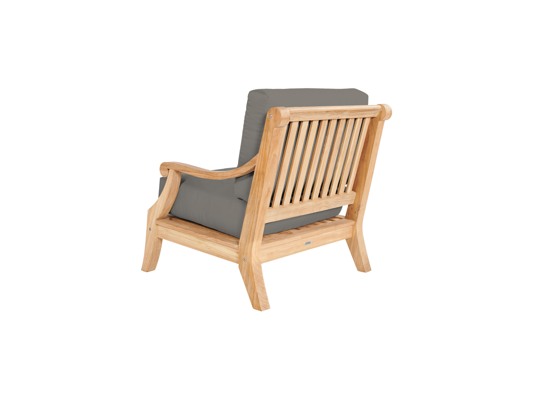 Sonoma 4-Piece Teak Charcoal Outdoor Patio Deep Seating Set with Sunbrella® Cushion - Ornate Home