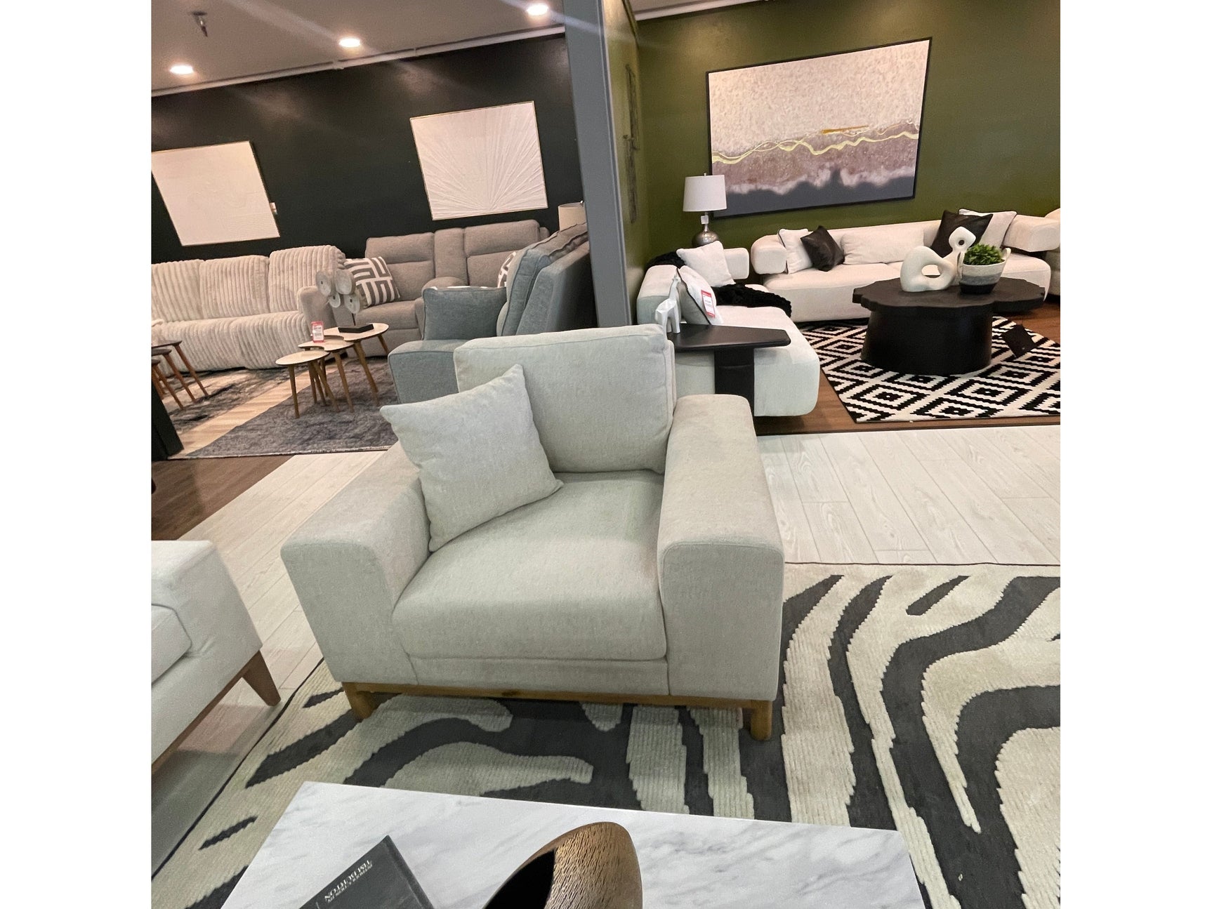 Sonoma Gray Armchair - Ornate Home