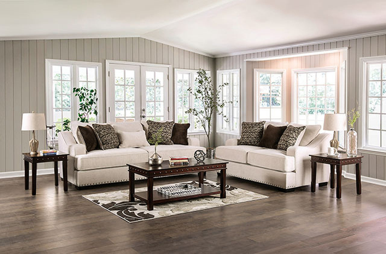 Sonora Beige Loveseat - Ornate Home