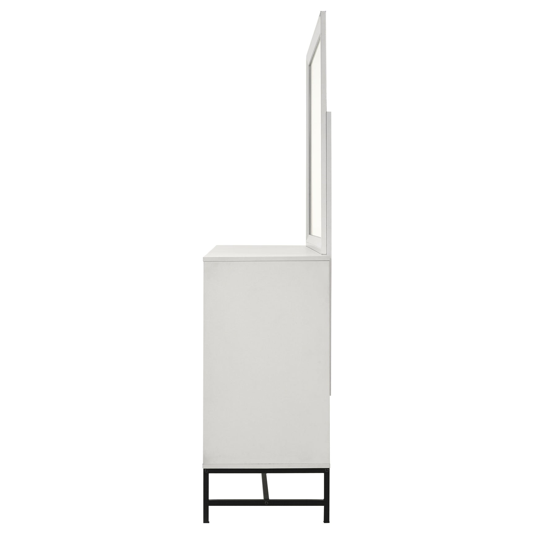 Sonora White Dresser and Mirror - Ornate Home