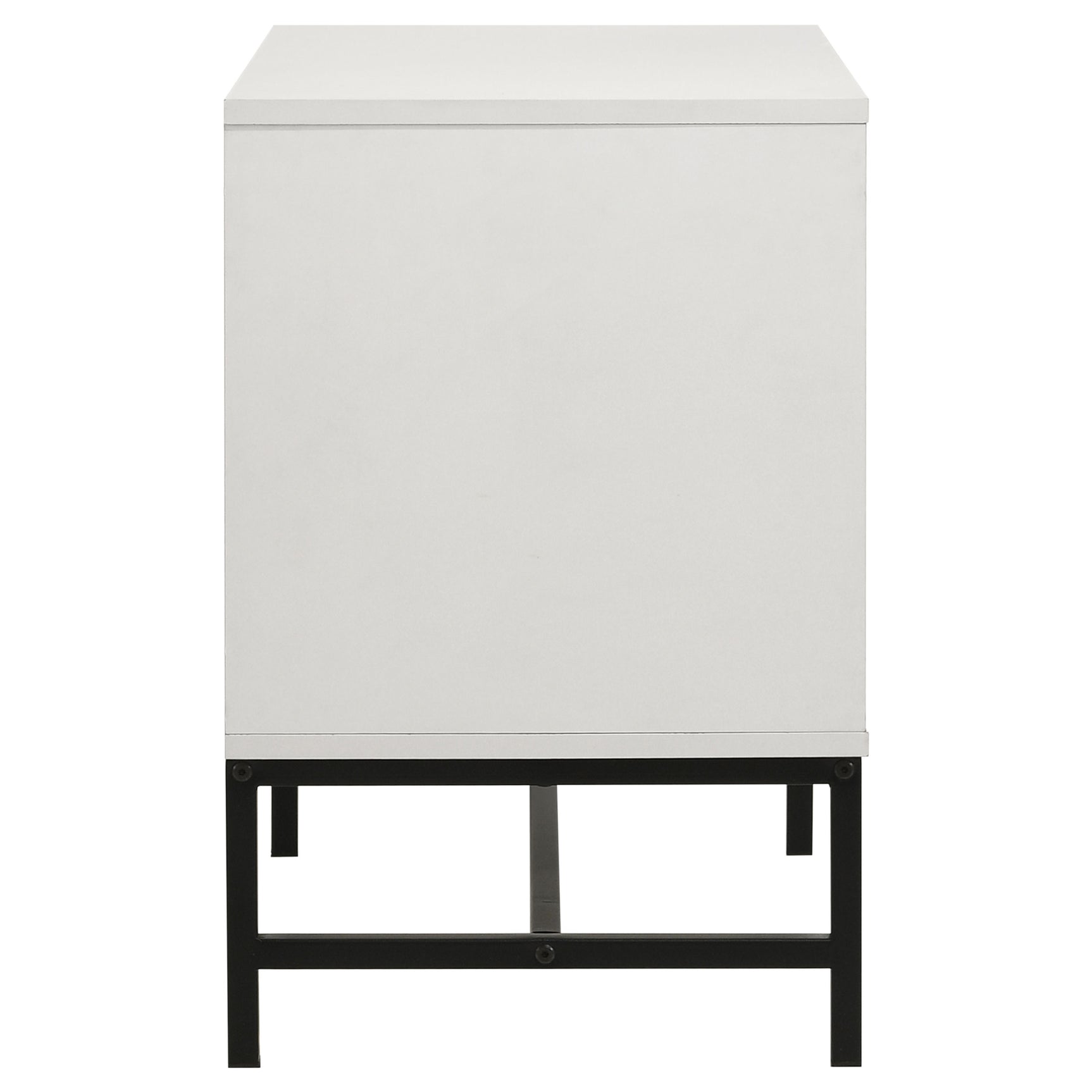 Sonora White Nightstand - Ornate Home