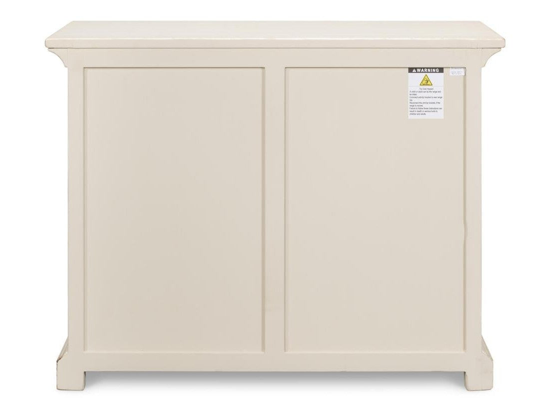 Sonya White Commode - Ornate Home