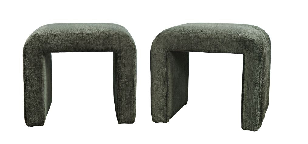 Sophia Forest Petite Bench (Set of 2) - Ornate Home