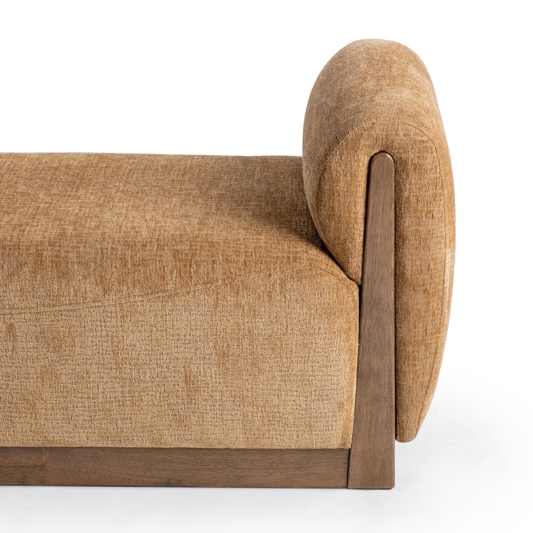 Soraya Spiced Amber Accent Bench - Ornate Home