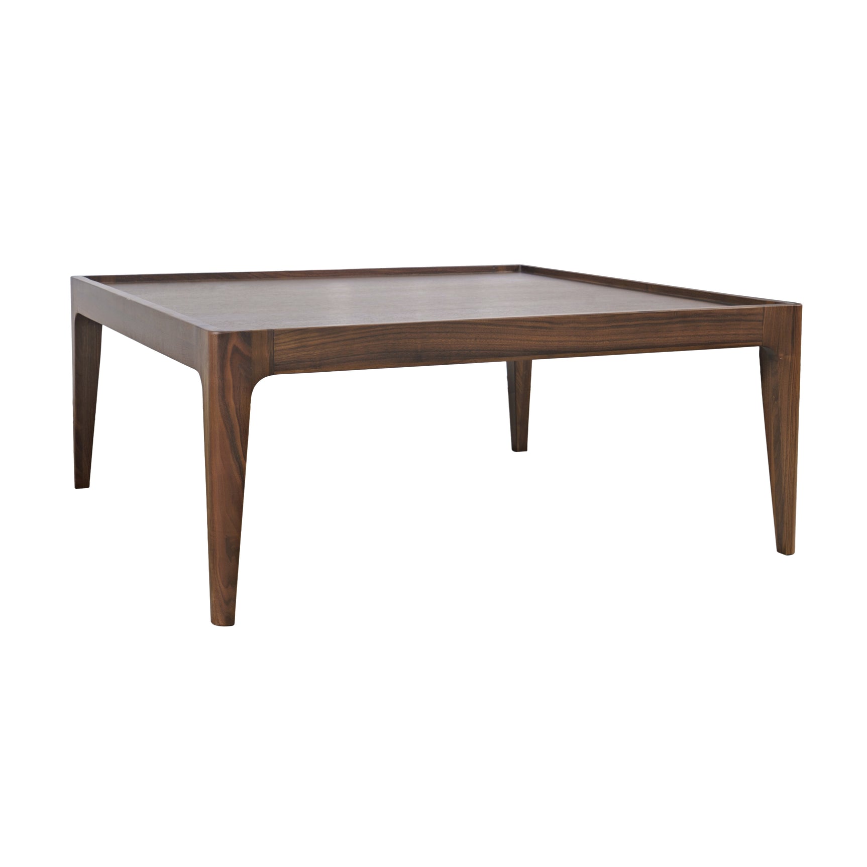Soren Walnut 36 Square Cocktail Table - Ornate Home