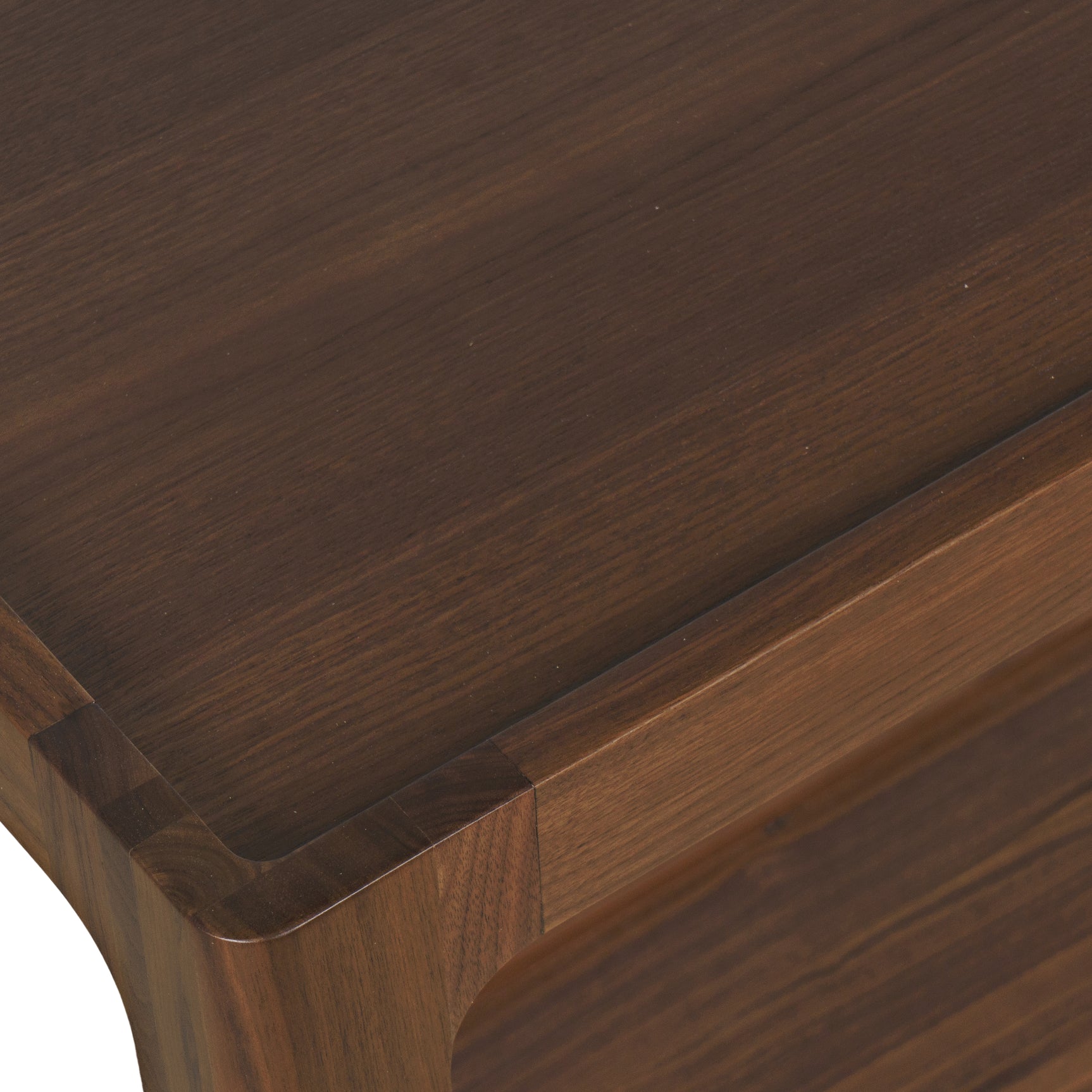 Soren Walnut Sofa Console Table - Ornate Home