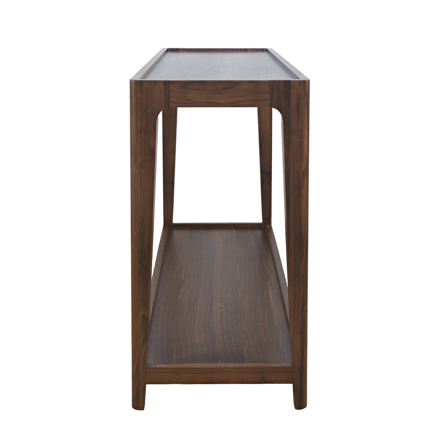 Soren Walnut Sofa Console Table - Ornate Home