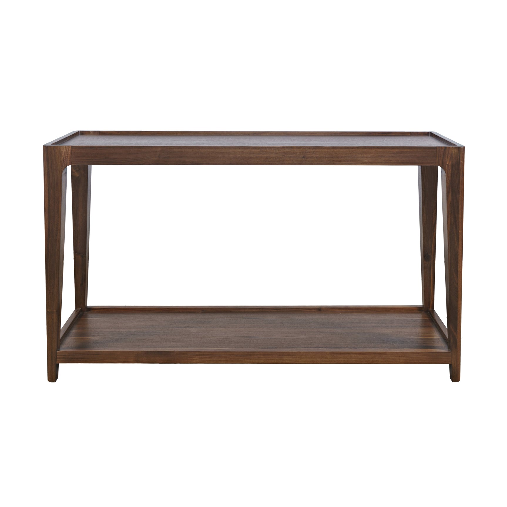 Soren Walnut Sofa Console Table - Ornate Home