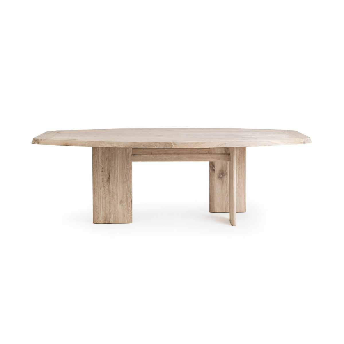 Sorento Soft Ash 95" Rectangular Dining Table