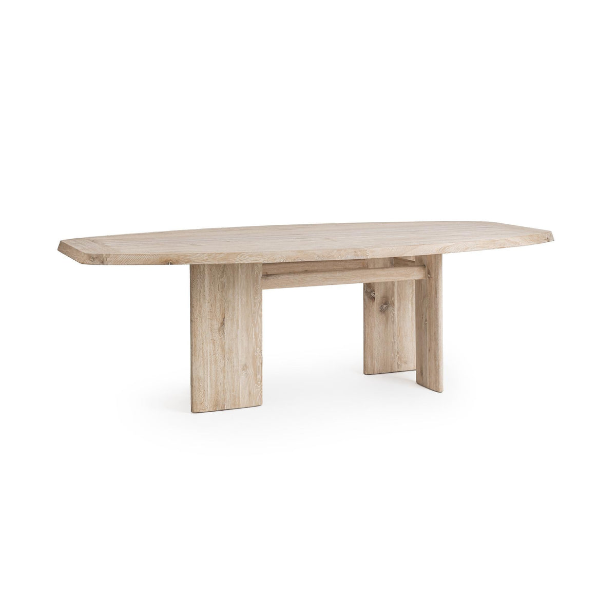 Sorento Soft Ash 95" Rectangular Dining Table