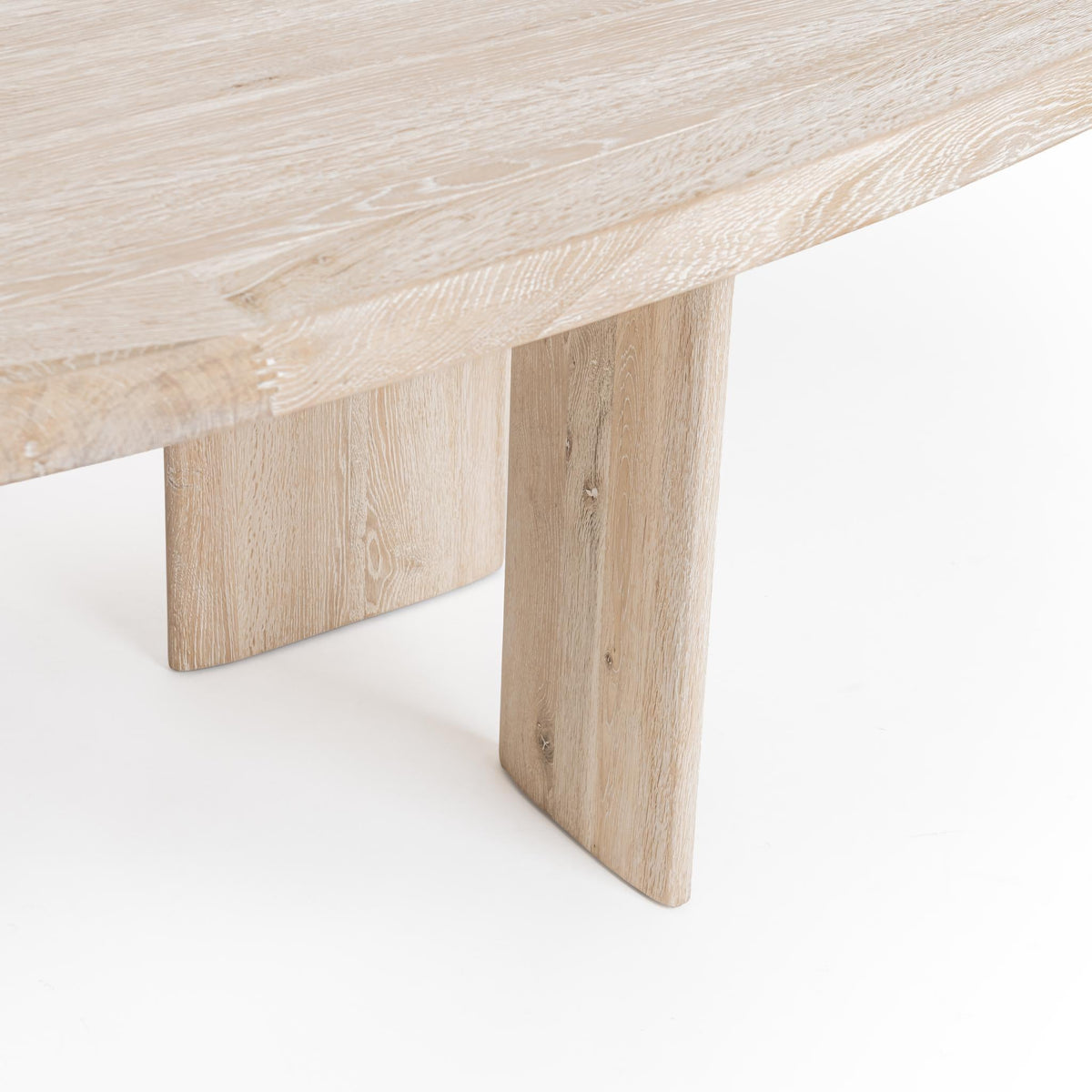 Sorento Soft Ash 95" Rectangular Dining Table