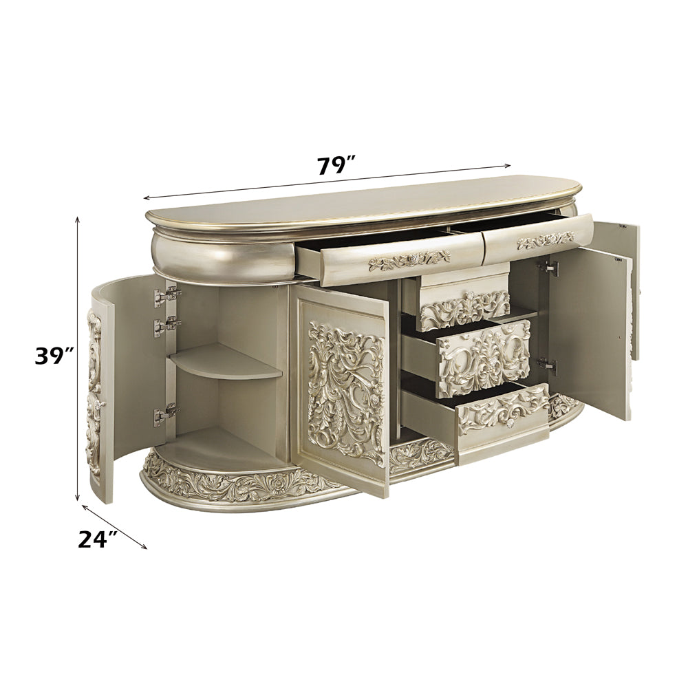 Sorina Antique Gold Dresser - Ornate Home