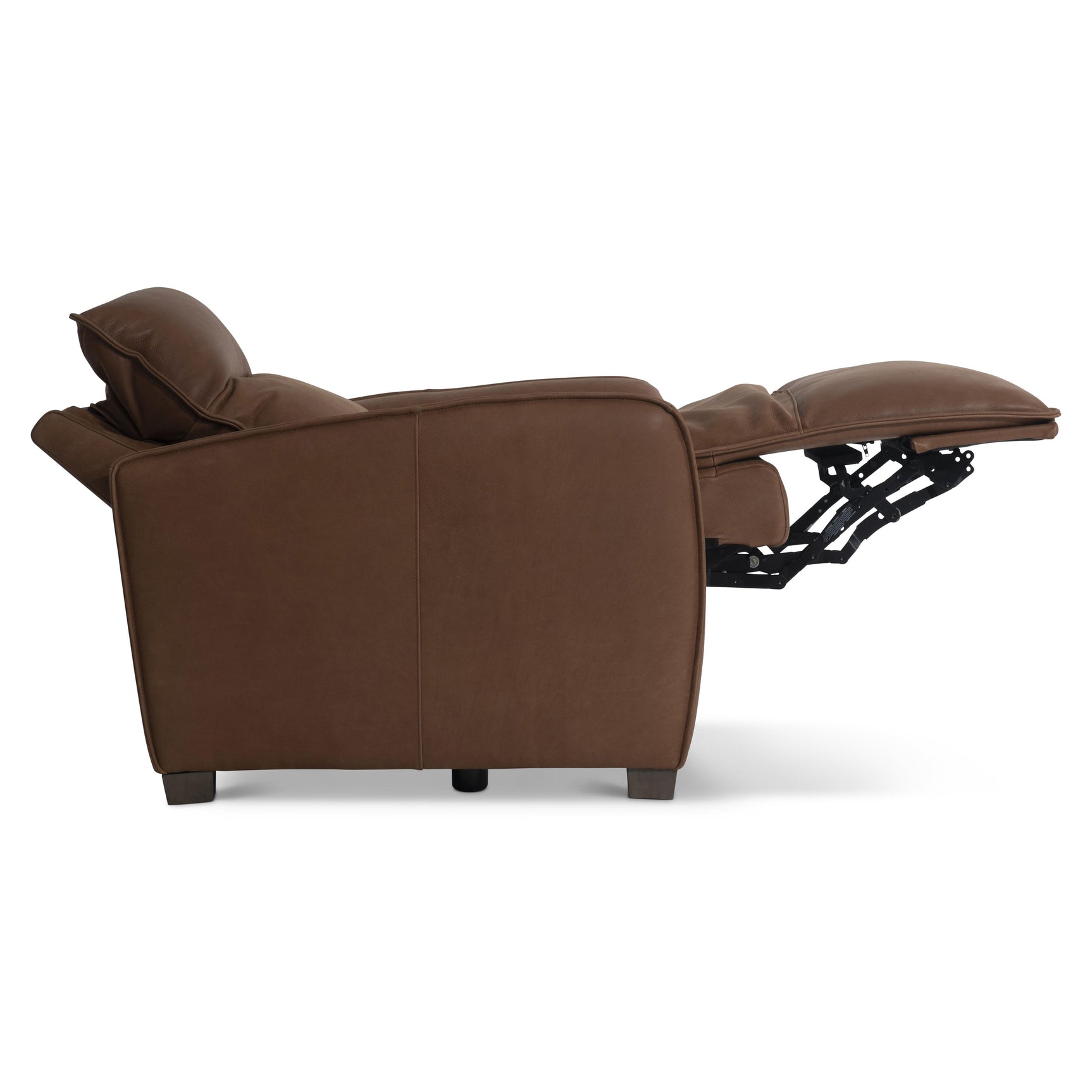 Sorrento Brown Leather Power Motion Chair - Ornate Home