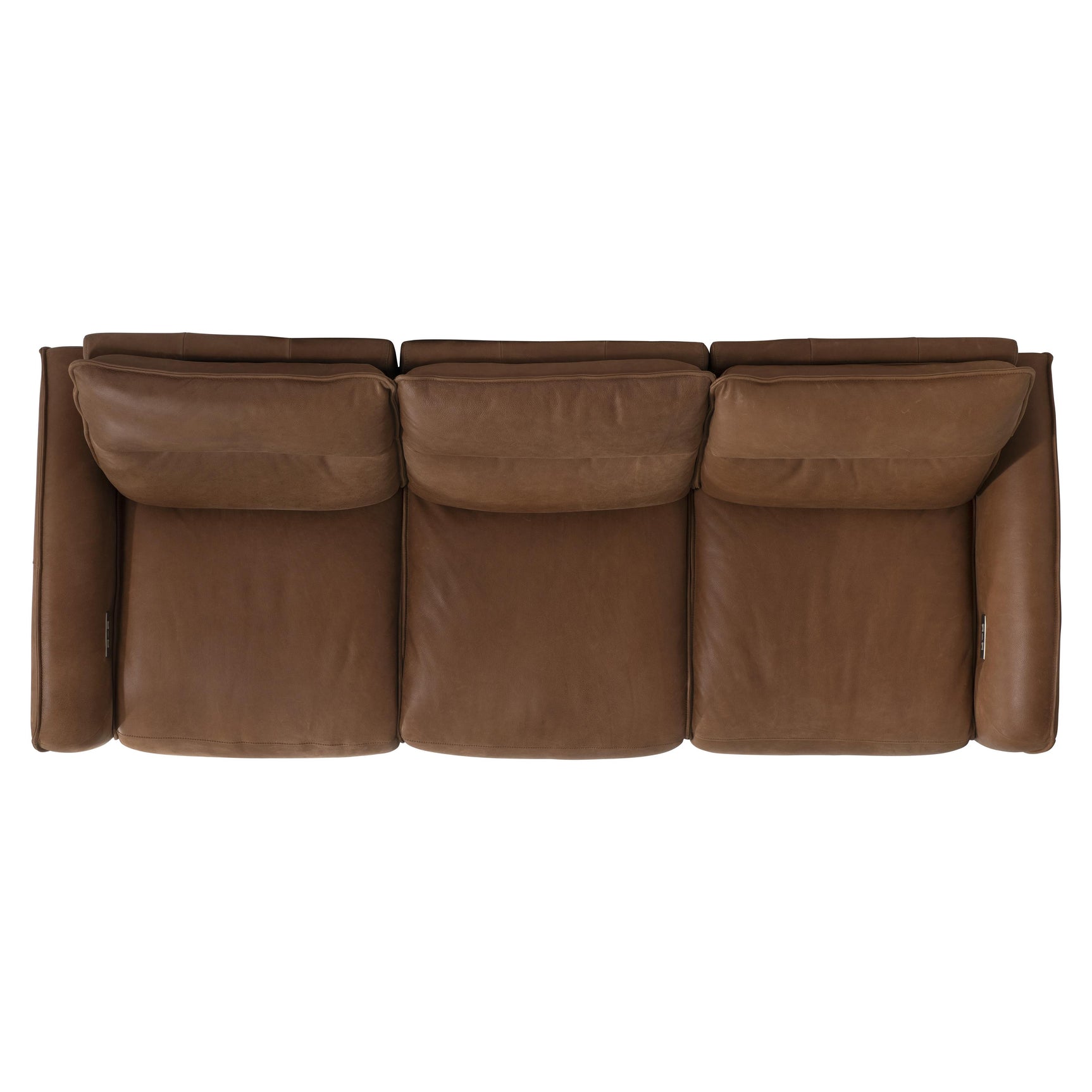 Sorrento Brown Leather Power Motion Sofa - Ornate Home