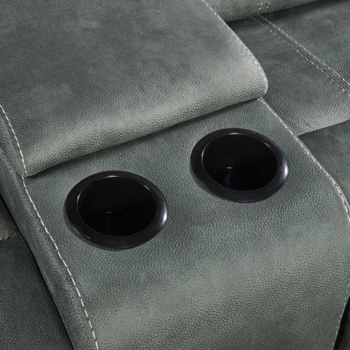 Sorrento Charcoal 2-Piece Living Room Set