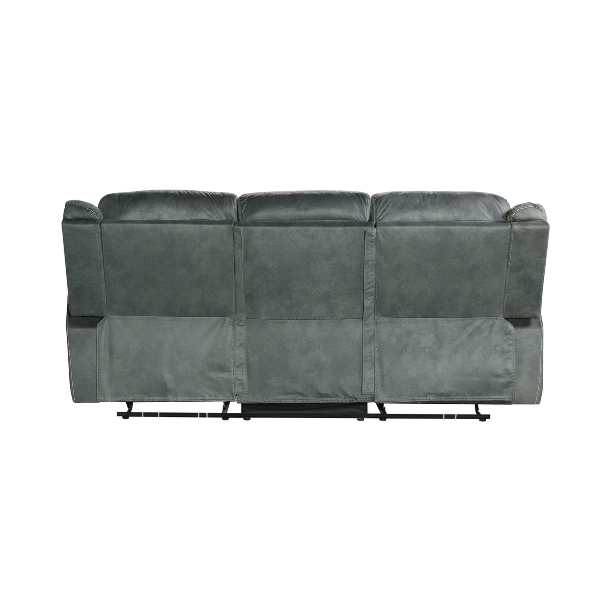 Sorrento Charcoal Motion Sofa with Dropdown - Ornate Home