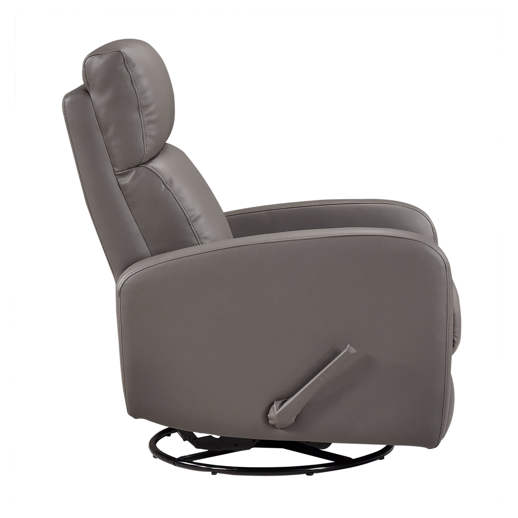 Sorrento Mocha Swivel Glider Reclining Chair - Ornate Home