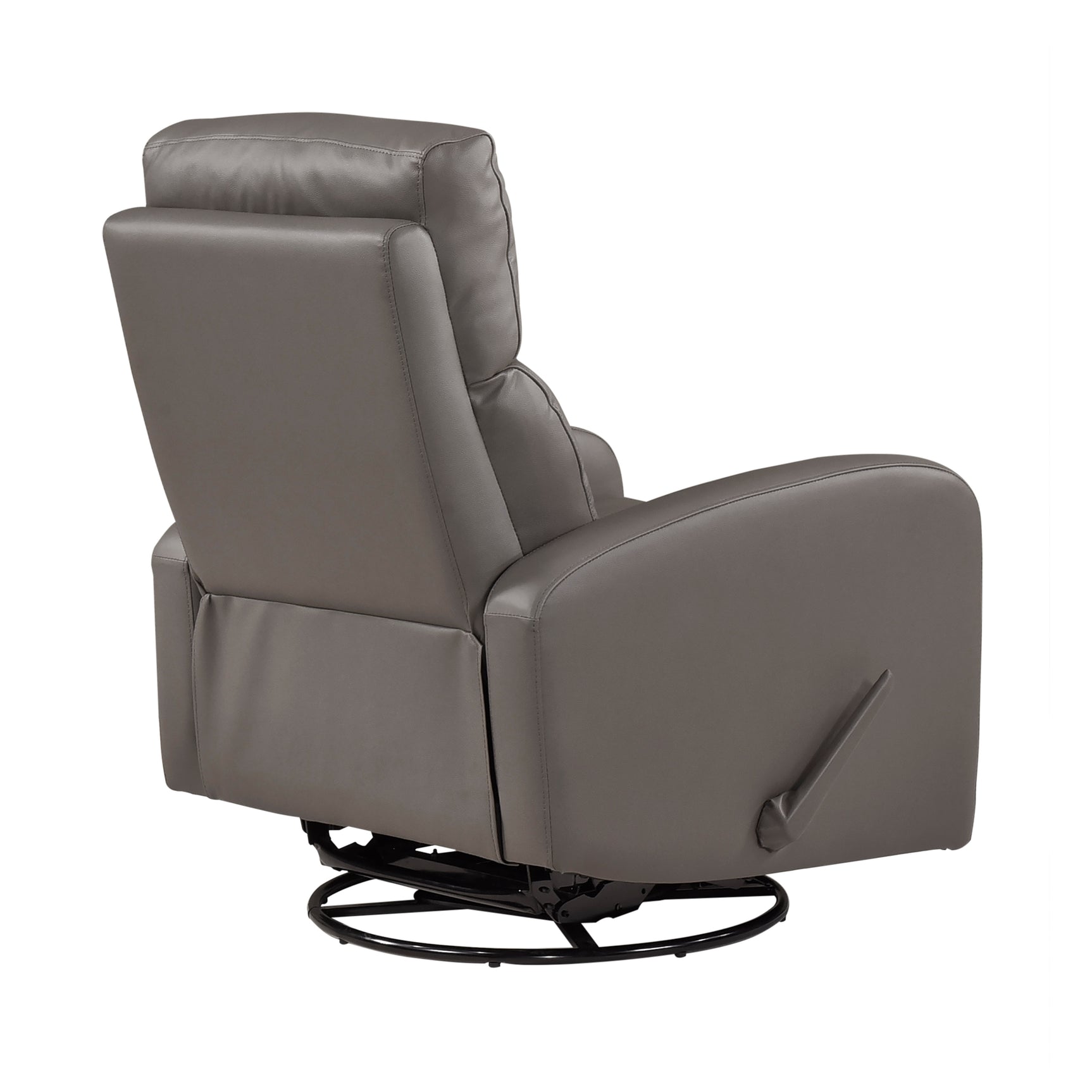 Sorrento Mocha Swivel Glider Reclining Chair - Ornate Home